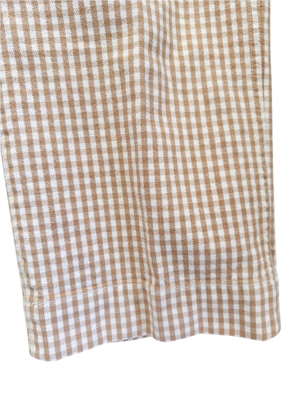 MADEWELL Gingham Check Slim Emmet Wide Leg Pants Size 29 - Picture 7 of 15